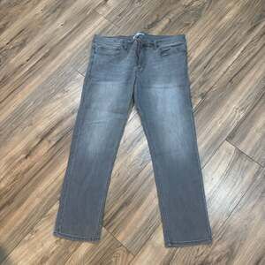 Jos. A. Bank 1905 Tailored Fit Grey Stretch Denim Jeans 38x30L